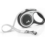 Flexi New Comfort XS 3 m nauhalla Musta