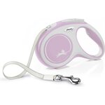 Flexi New Comfort M 5 m nauhalla Roosa