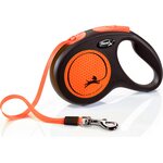 Flexi New Neon M 5 m nauhalla Oranssi