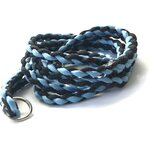 Vijue Paracord-hihna 180 cm Sininen - heijastava musta