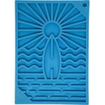 Sodapup Lickmat Small 12 x 17 cm - eri kuoseja Sininen hiekkaranta
