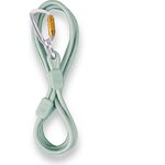 Woolly Wolf Rope Leash köysitalutin 8 mm x 180 cm Glacier Green