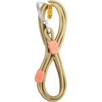 Woolly Wolf Rope Leash Thin köysitalutin 8 mm x 180 cm Pistachio Mix