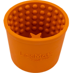 LickiMat Yoggie Pot virikekuppi Oranssi