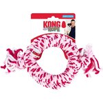Kong Rope Ring puppy 17 cm Vaaleanpunainen