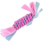 Happy Pet Little Rascals Fleecy köysilelu 25 cm Pinkki