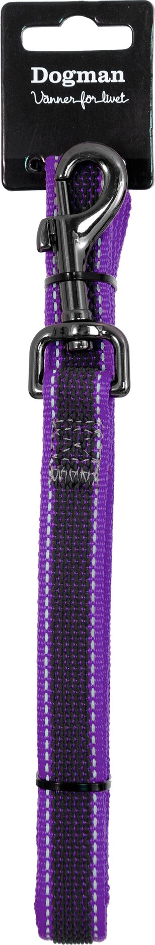 Dogman Grip-talutin 20 mm x 180 cm Violetti