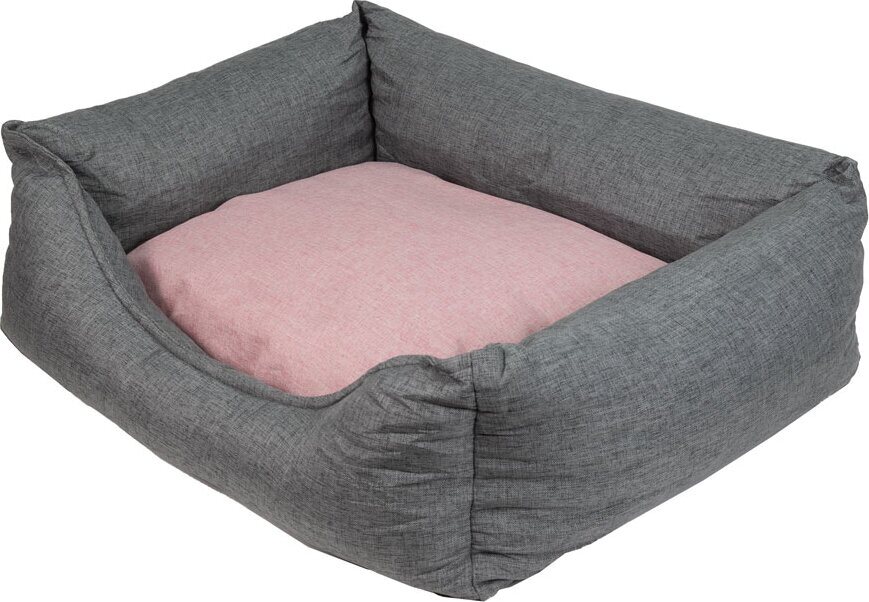 Brava Comfy peti 90 x 70 cm Harmaa - vaaleanpunainen