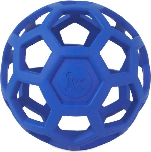 JW Hol-ee Roller verkkopallo M 11,5 cm Sininen