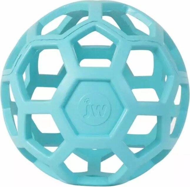 JW Hol-ee Roller verkkopallo M 11,5 cm Vaaleansininen