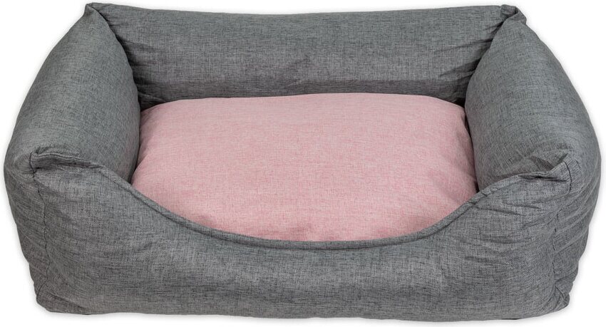 Brava Comfy peti 110 x 70 cm Harmaa-vaaleanpunainen