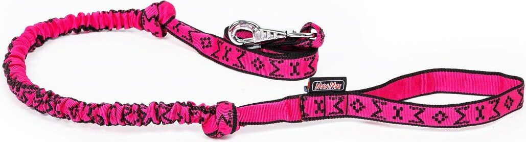 ManMat Talutushihna joustolla 175 cm Pinkki