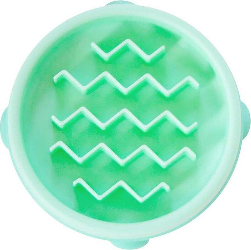 Outward Hound Fun Feeder Slo Bowl ruokakuppi S Mintunvihreä