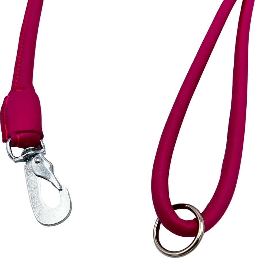 Pet No. 1 Pyöreä nahkatalutin 2 m Pinkki