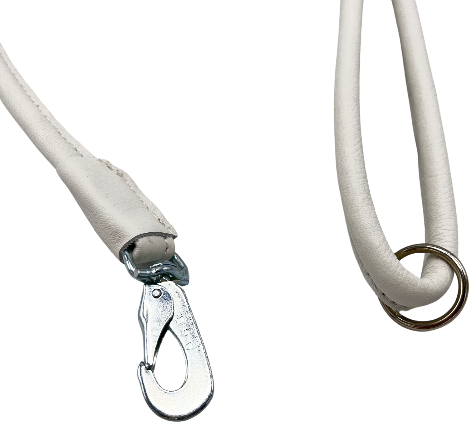 Pet No. 1 Pyöreä nahkatalutin 2 m Valkoinen