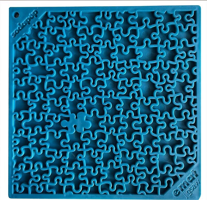 Sodapup Lickmat Large 20 x 20 cm - eri kuoseja Sininen palapeli