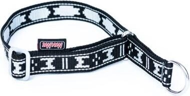 ManMat Standard Martingale puolikiristävä panta 28-50 cm Musta-harmaa