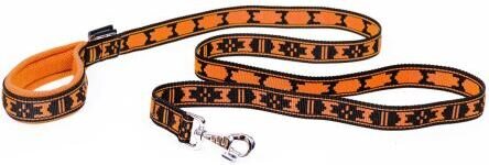 ManMat Flat Padded leash talutushihna 180 cm Oranssi