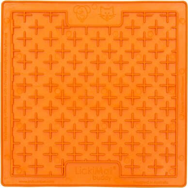 LickiMat Buddy nuolumatto 20 x 20 cm Oranssi