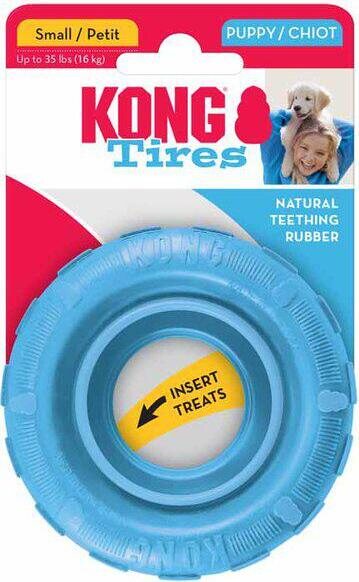 Kong Tyres puppy S 9 cm Vaaleansininen