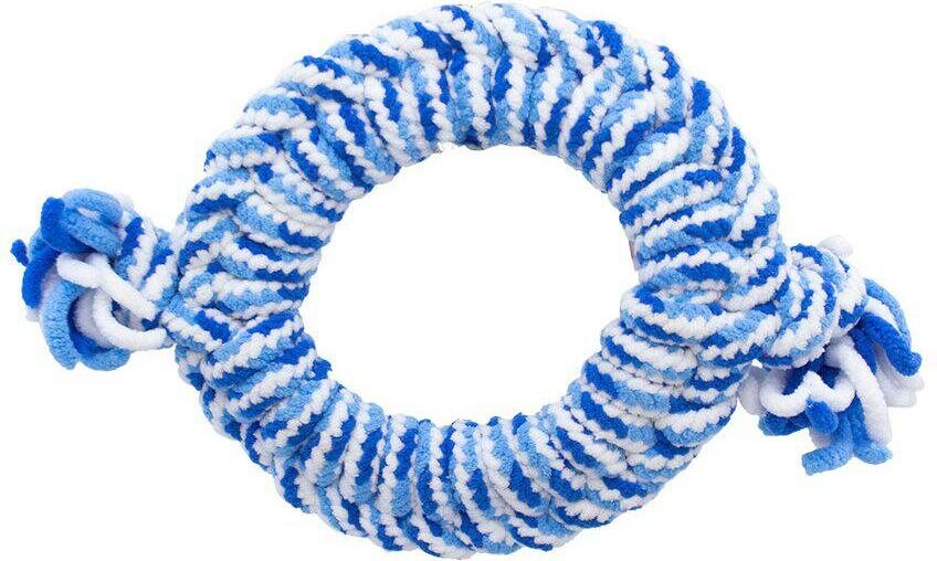 Kong Rope Ring puppy 17 cm Sininen