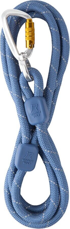 Woolly Wolf Rope Leash köysitalutin 10 mm x 180 cm Pigeon Blue