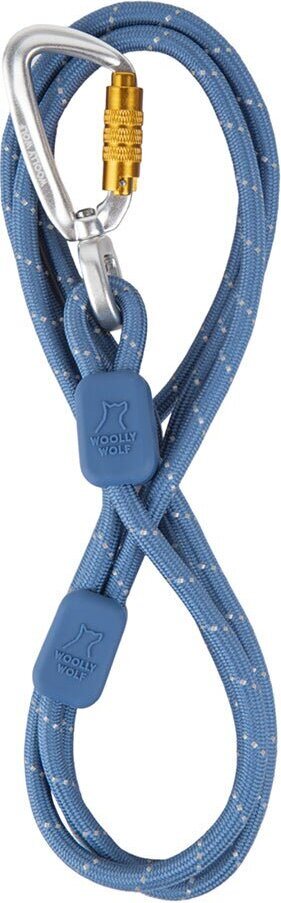Woolly Wolf Rope Leash köysitalutin 8 mm x 180 cm Pigeon Blue