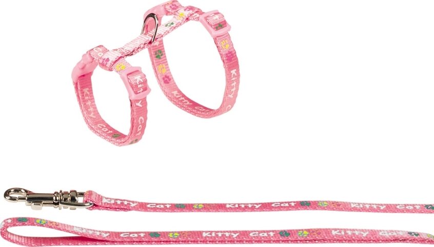 Nobby Kissanpennun valjassetti "Kitty Cat" Vaaleanpunainen