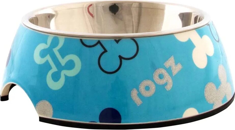 Rogz Bubble melamiinikuppi Sininen