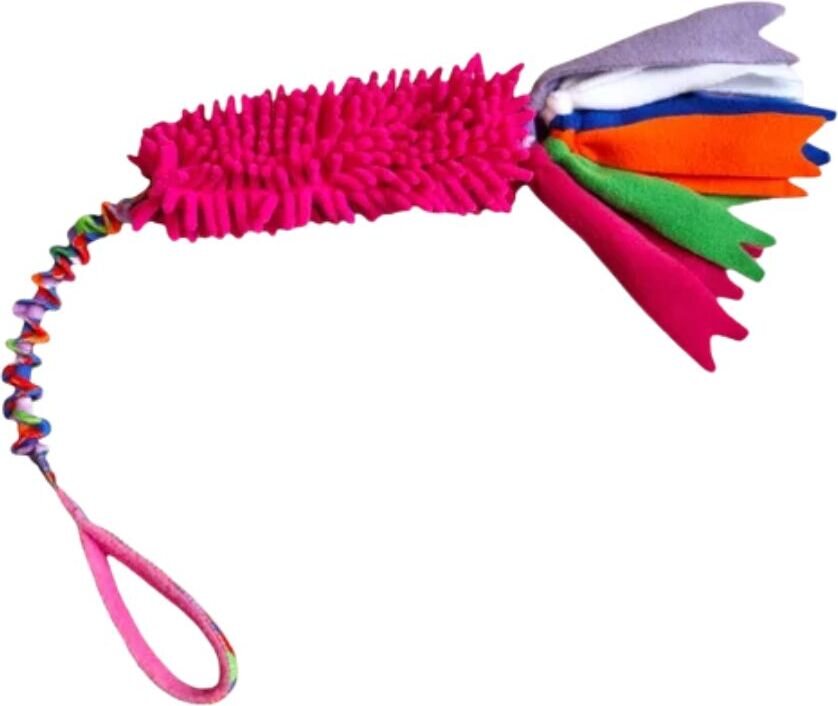 Agilitoy Squizzy hapsulelu joustolla 80 cm Pinkki