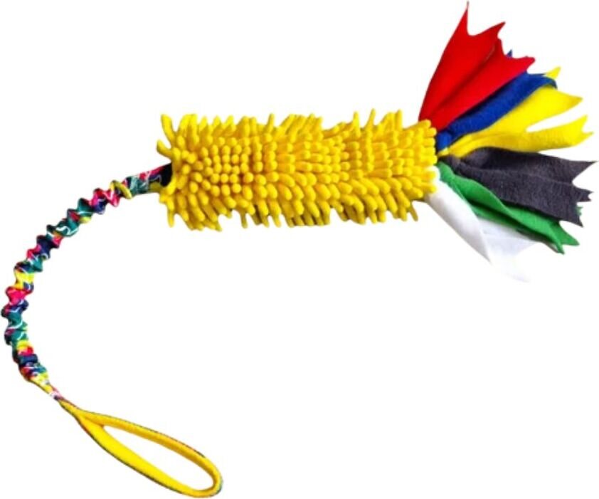 Agilitoy Squizzy hapsulelu joustolla 80 cm Keltainen