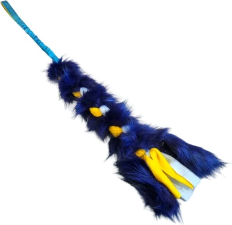 Agilitoy Twizzy fleecelelu tekoturkiksella ja joustokahvalla 100 cm Sininen