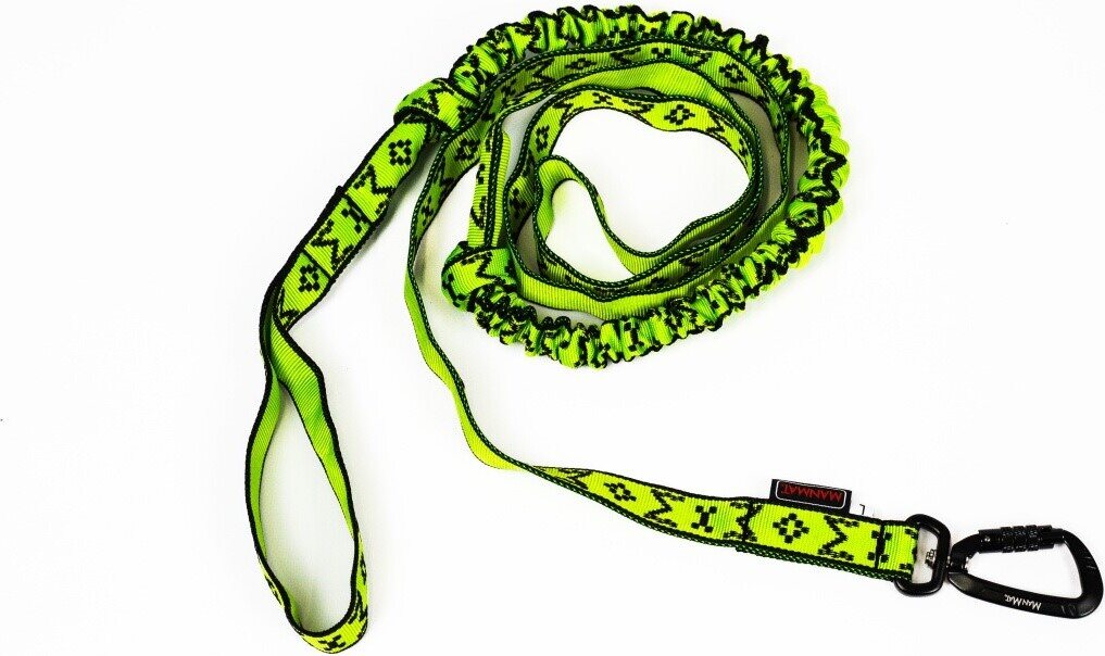 ManMat Bungee Line twistlockilla 220 cm Vihreä