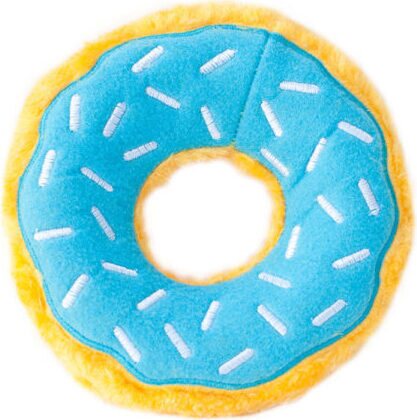 ZippyPaws Jumbo Donut pehmolelu 26 cm Sininen