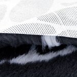 Foxy Fur Karva-alusta Musta Reptile 100 x 75 cm