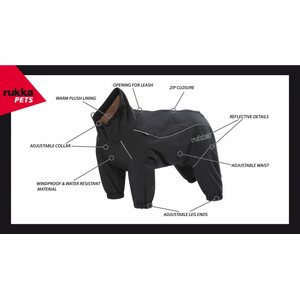 Rukka Thermal lämpöhaalari musta 25 cm
