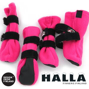 FinNero Halla booties 4kpl pink