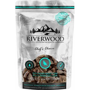 Riverwood Snack Viiriäinen & Strutsi 200 g
