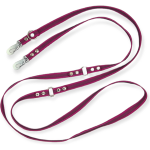 Nahka-Nasta 3-osainen Grip-talutin 20 mm x 3 m