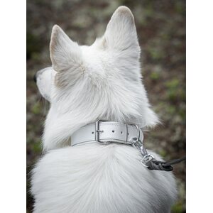 Nahka-Nasta Solkipanta 40 mm valkoinen