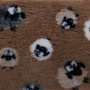 Foxy Fur Karva-alusta Ruskea lammas 100 x 75 cm