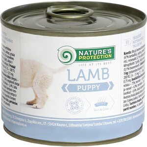 Nature's Protection Puppy Lammas koiran märkäruoka 200 g