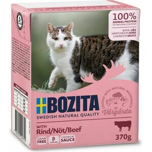 Bozita Nauta kastikkeessa kissan märkäruoka 370 g
