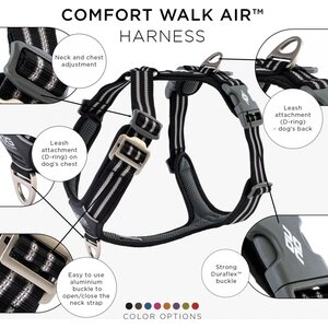 Dog Copenhagen Walk Air valjaat pinkki