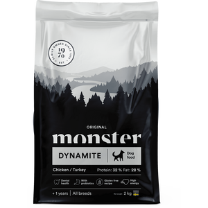 Monster Original Dynamite koiran kuivaruoka 2 kg