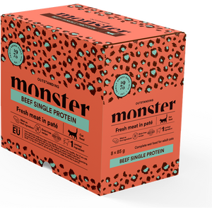 Monster Adult Beef 8 x 85 g