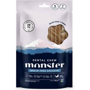 Monster Dog Dental Chew Grain Free Chicken S, 7 kpl