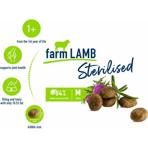 Happy Cat Sterilised Farm Lamb kissan kuivaruoka 4 kg