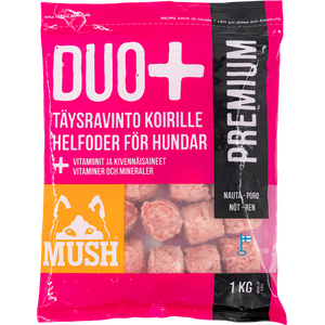 MUSH Duo+ Premium Nauta-Poro 1 kg