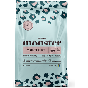Monster Multi Cat Salmon & Poultry 400 g